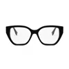 Fendi Fe50100i Ff Diamonds 001 Nero Glasses In Black
