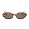 Fendi Womens Brown Fe40140u Cat-eye Tortoiseshell Acetate Sunglasses In Brown