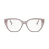 Fendi Fe50100i Ff Diamonds 072 Rosa Chiaro Glasses