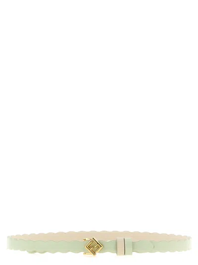 Fendi Ff Diamonds Belts Multicolor In Green