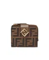 Fendi Wallet On Chain Baguette In Green