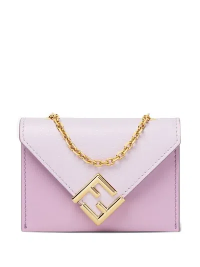 FENDI FF DIAMONDS CARD CASE