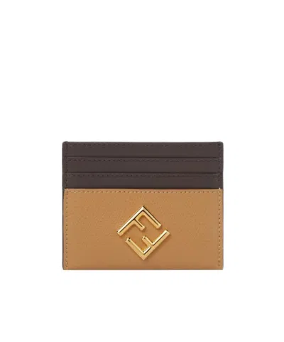 Fendi Ff Diamonds Card Case In Multi