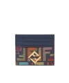Fendi Ff Diamonds Card Case In Multi