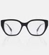 Fendi Fe50100i Ff Diamonds 001 Nero Glasses In Black