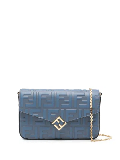 Fendi Ff Diamonds Clutch Bag