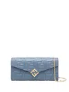 Fendi Ff Diamonds Continental Wallet With Chain Accessories