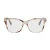 Fendi Fe50117i Ff Diamonds 055 Rosa Marrone Glasses In Brown