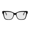 Fendi Fe50117i Ff Diamonds 001 Nero Glasses In Black