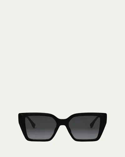 Fendi Ff Diamonds Fe40161i Sunglasses In Black