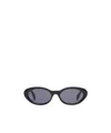 Fendi Ff Diamonds Full-frame Sunglasses In Black