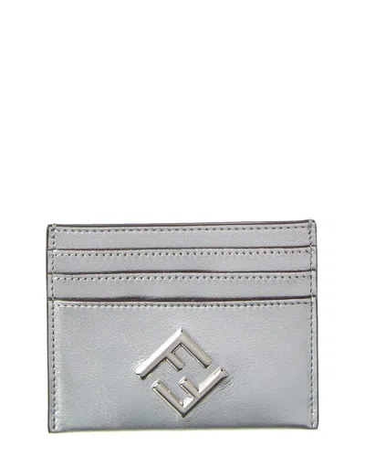 Fendi Ff Diamonds Leather Card Holder