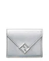 Fendi Ff Diamonds Leather Wallet