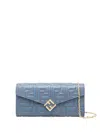 Fendi Ff Diamonds Continental Wallet With Chain Accessories