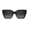 Fendi Fe40161i Ff Diamonds 01b Nero Sunglasses In Black