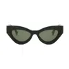 Fendi Ff Diamonds 52mm Cat Eye Sunglasses In Green