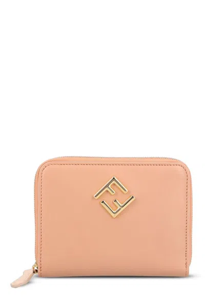 Fendi Ff Diamonds Wallet In Blue
