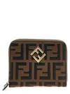 Fendi Medium Ff Diamonds Zip-around Wallet