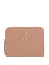 Fendi Ff Diamonds Zip Around Medium Wallet Accessories In Multicolor