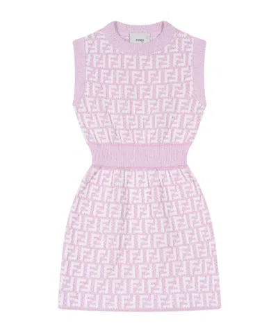 Fendi Ff Dress In Pink