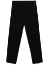 Fendi Velvet Trousers For Men In Blue