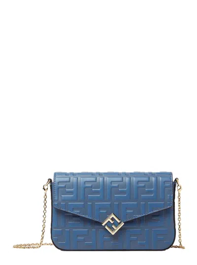 Fendi Ff Embossed Pochette