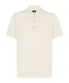 Fendi Men's Cotton Polo T-shirt In White
