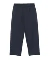 Fendi Ff Embossed Track Pants In Black