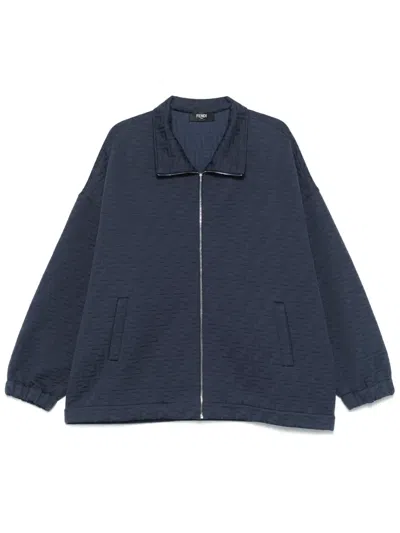 FENDI FF-EMBOSSED SWEATSHIRT