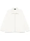 Fendi Ff-embossed Sweatshirt In Neutrals