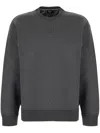 Fendi Cotton Crew Neck Sweatshirt In Grey