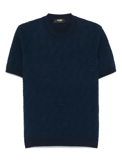 Fendi Knitwear In Blue