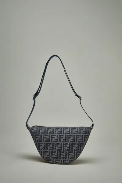 Fendi Ff  Melon Small In Blue