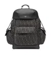 Fendi Drive Backpack In Black