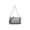 Fendi Ff Jacquard Baguette Pouch In Multi