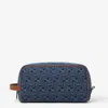 Fendi Medium Toiletry Case In Denim-effect Ff Jacquard