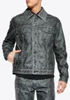 Fendi Ff-motif Denim Jacket