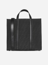 Fendi Tote Bag In Black,silver