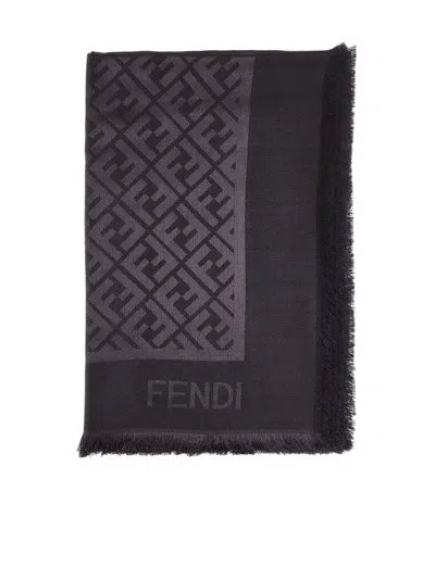 Fendi Scarfs In Purple