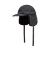Fendi Ff Jacquard Hat In Black