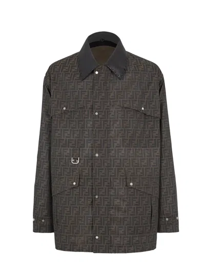 FENDI FENDI FF JACQUARD JACKET