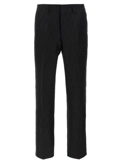 FENDI FENDI FF JACQUARD PANTS