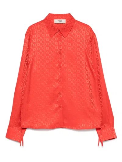 Fendi Ff-jacquard Shirt