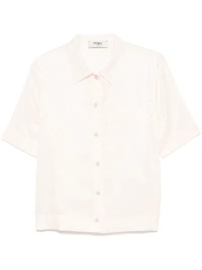 FENDI FF-JACQUARD SHIRT