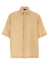 Fendi Ff Jacquard Shirt In White