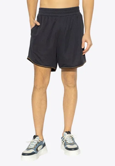Fendi Ff Jacquard Shorts