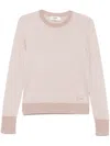 Fendi Ff-jacquard T-shirt In Pink