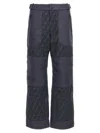 Fendi Ff Jacquard Technical Ski Pants In Charcoal
