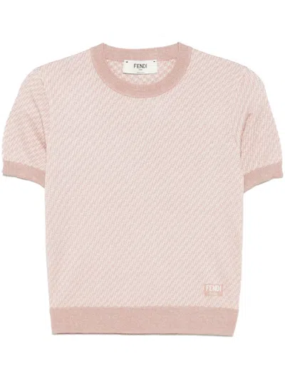 FENDI FF-JACQUARD TOP