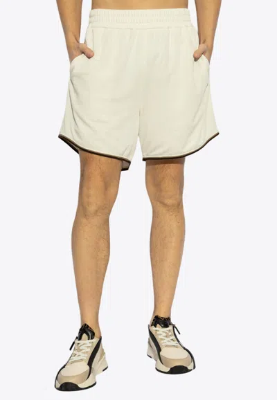 Fendi Ff Jacquard Track Shorts